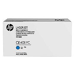 HP CE401YC (507A) Mavi Orijinal Toner Yüksek Kapasite - Laserjet M551 / M570 - 1
