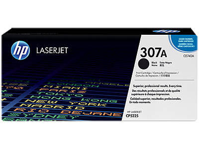 HP CE740A (307A) Siyah Orijinal Toner - LaserJet CP5225 - 1