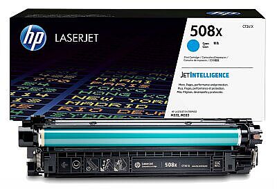 HP CF361X (508X) Mavi Orijinal Toner Yüksek Kapasiteli - M552 / M553 - 1