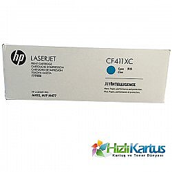 HP CF411XC (410X) Mavi Orijinal Toner Yüksek Kapasite - M452dn / M477dw