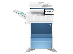 HP Color LaserJet Managed (5QJ90A) MFP E786dn Renkli Lazer Yazıcı + HP 6GW54A LaserJet Workgroup Stand
