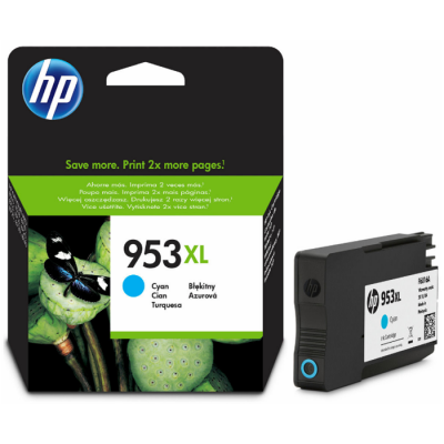 HP F6U16AE (953XL) Mavi Orjinal Kartuş Yüksek Kapasite - OfficeJet Pro 7720  - 1