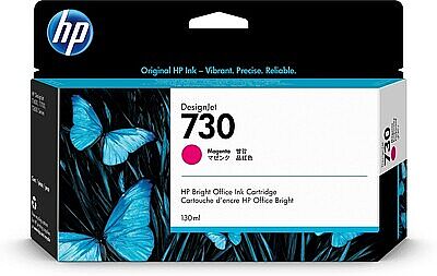HP P2V63A (730) Kırmızı Orijinal Kartuş - T1600 / T1700 - 1