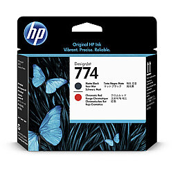 HP P2V97A (774) Mat Siyah - Kromatik Kırmızı Orijinal Baskı Kafası - Z6810 - 1