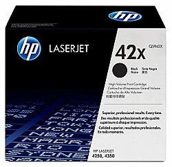 HP Q5942X (42X) Siyah Orijinal Toner - Laserjet 4250