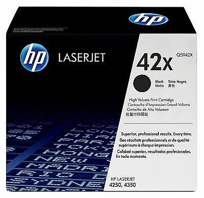 HP Q5942X (42X) Siyah Orijinal Toner - Laserjet 4250 - 1