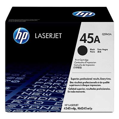 HP Q5945A (45A) Siyah Orijinal Toner- LaserJet 4345 - 1