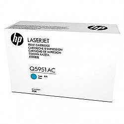HP Q5951AC Mavi Orijinal Toner - Laserjet 4700 - 1