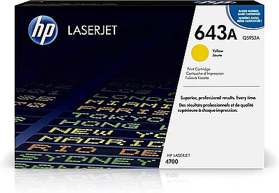 HP Q5952A (643A) Sarı Orijinal Toner - LaserJet 4700 - 1