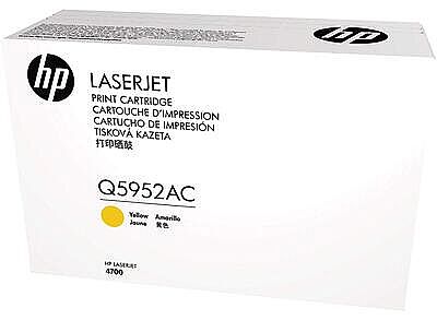 HP Q5952AC Sarı Orijinal Toner - Laserjet 4700 - 1