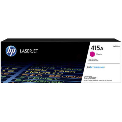 HP W2033A (415A) Kırmızı Orjinal Toner - Laserjet Pro M454 / M479  - 1