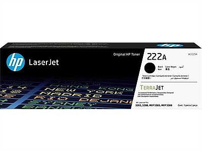 HP W2220A (222A) Siyah Orijinal Toner - LaserJet Pro 3201 - 1