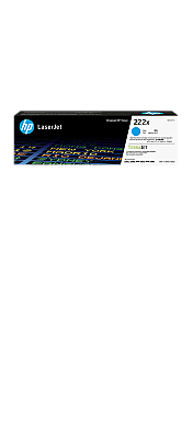 HP W2221X (222X) Yüksek Kapasite Mavi Orijinal Toner - Color LaserJet Pro 3203 / MFP 3303 - 1