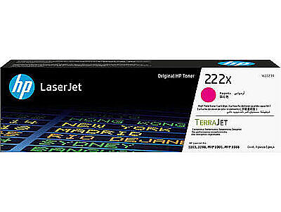 HP W2223X (222X) Yüksek Kapasite Kırmızı Orijinal Toner - Color LaserJet Pro 3203 / MFP 3303 - 1