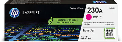 HP W2303A (230A) Kırmızı Orijinal Toner - LaserJet Pro 4203dn - 1
