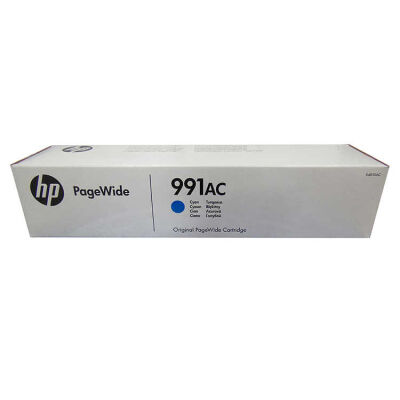HP X4D10AC (991AC) Mavi Orjinal Kartuş - PageWide Pro 750dw / MFP 772dn  - 1