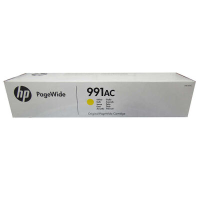 HP X4D16AC (991AC) Sarı Orjinal Kartuş - PageWide Pro 750dw / MFP 772dn  - 1