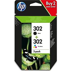 HP X4D37AE (302) Siyah+Renkli Multipack Orijinal Kartuş - DeskJet 2130