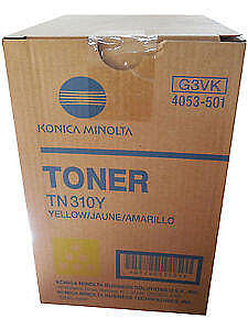 Konica Minolta TN-310Y (4053501) Sarı Orijinal Toner - Bizhub C350 / C351 - 1