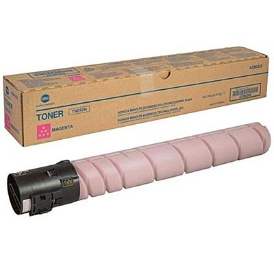 Konica Minolta TN-512M (A33K352) Kırmızı Orijinal Toner - Bizhub C454 / C554 - 1