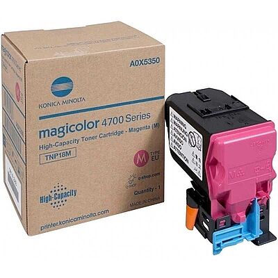 Konica Minolta TNP-18M (A0X5350) Kırmızı Orijinal Toner - MC4700 / 4750DN - 1