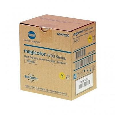 Konica Minolta TNP-18Y (A0X5250) Sarı Orijinal Toner - MC4700 / 4750DN - 1