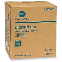 Konica Minolta TNP-27C (A0X5453) Mavi Orijinal Toner - Bizhub C25 - 1