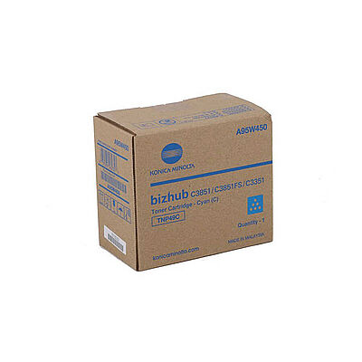 Konica Minolta TNP-49 (A95W450) Mavi Orijinal Toner - C3351 / C3851 - 1