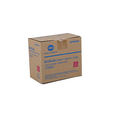 Konica Minolta TNP-49M (A95W350) Kırmızı Orijinal Toner - C3351 / C3851 - 1