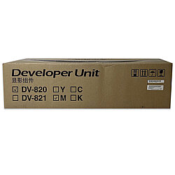 Kyocera DV-820 (302FZ93146) Kırmızı Orijinal Developer Ünitesi - KM-C2520 / KM-C2525E
