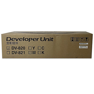 Kyocera DV-820 (302FZ93146) Kırmızı Orijinal Developer Ünitesi - KM-C2520 / KM-C2525E - 1