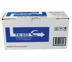 Kyocera Mita TK-570 Mavi Toner - Orijinal
