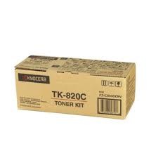 Kyocera Mita TK-820 Mavi Toner - Orijinal - Thumbnail
