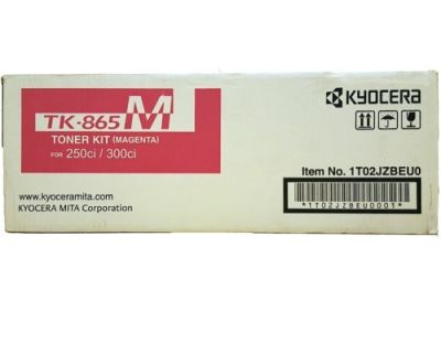 Kyocera Mita TK-865 Kırmızı Fotokopi Toneri - Orijinal