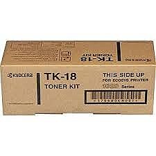 Kyocera TK-18 / TK-100 Siyah Orijinal Toner - FS-1118 / DP-80F (T4740) - 1