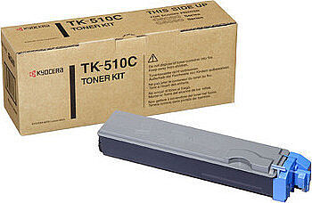 Kyocera TK-510C Mavi Orijinal Toner - FS-C5020N / FS-C5025N - 1