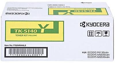 Kyocera TK-5140Y Sarı Orijinal Toner - M6030cdn / M6530cdn - 1