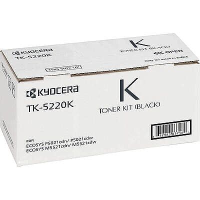 Kyocera TK-5220K Siyah Orijinal Toner - P5021 / M5521 (T11330) - 1