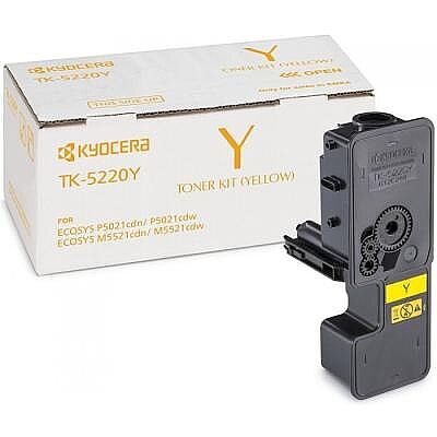 Kyocera TK-5220Y Sarı Orijinal Toner - P5021 / M5521 (T9231) - 1
