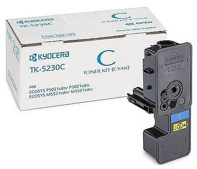 Kyocera TK-5230C Mavi Orijinal Toner - P5021 / M5521 (T11591) - 1
