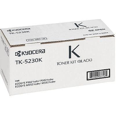 Kyocera TK-5230K Siyah Orijinal Toner - P5021 / M5521 - 1