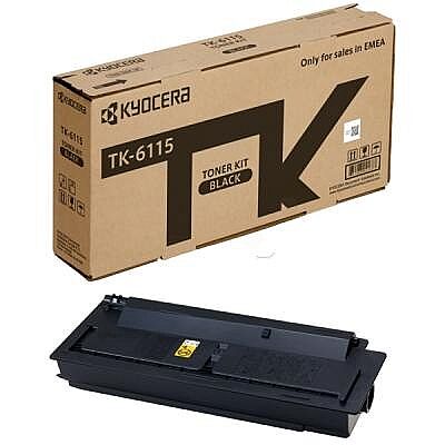 Kyocera TK-6115 Siyah Orijinal Toner - M4132idn / M4125idn - 1