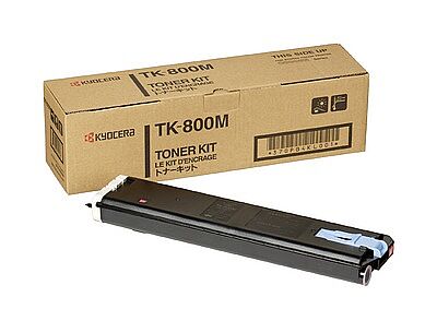 Kyocera TK-800M Kırmızı Orijinal Toner - FS-C8008 (T6807) - 1