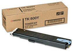 Kyocera TK-800Y Sarı Orijinal Toner - FS-C8008 (T6806)
