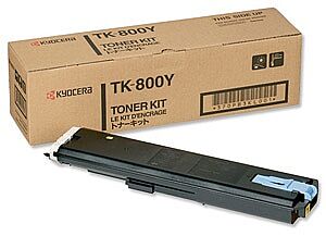 Kyocera TK-800Y Sarı Orijinal Toner - FS-C8008 (T6806) - 1