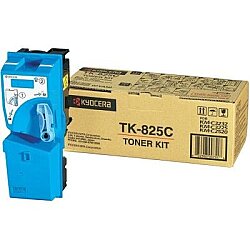 Kyocera TK-825C Mavi Orijinal Toner - KM-C2520 / KM-C2525 (T7388)
