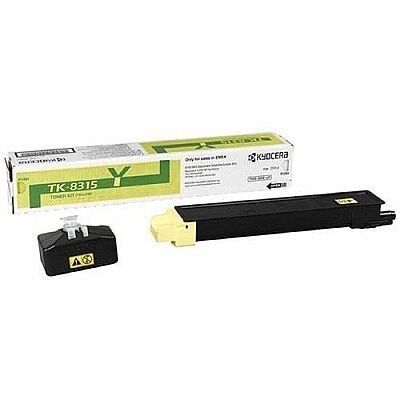 Kyocera TK-8315Y Sarı Orijinal Toner - 2550Ci - 1