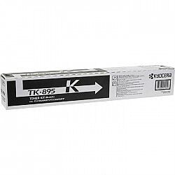 Kyocera TK-895K Siyah Orijinal Toner - FS-C8020MFP / FS-C8025MFP - 1