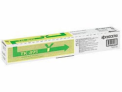 Kyocera TK-895Y Sarı Orijinal Toner - FS-C8020MFP / FS-C8025MFP