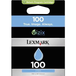 Lexmark 100-14N0900E Mavi Kartuş - Orijinal - Thumbnail